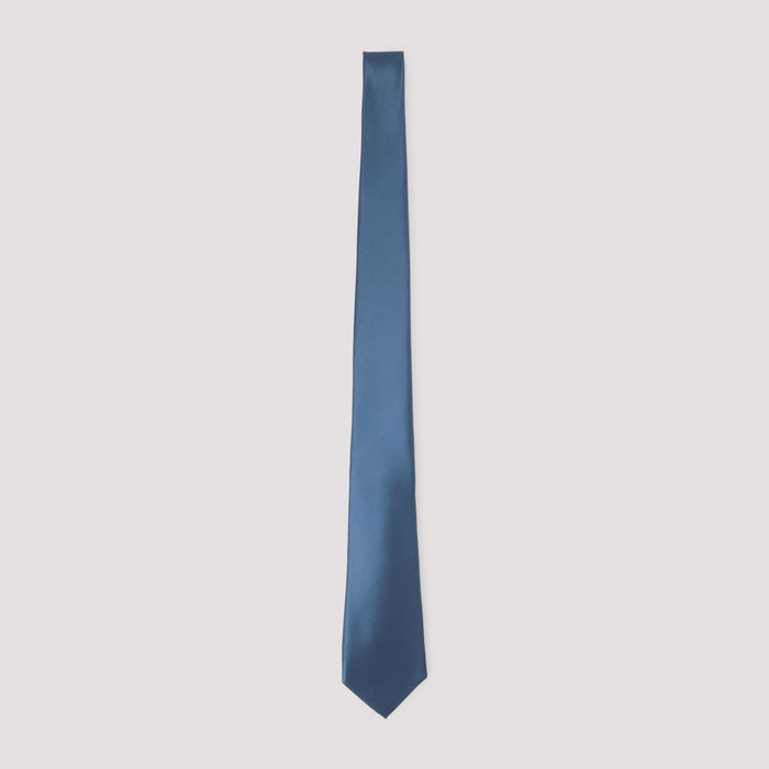 Silk Tie Blue