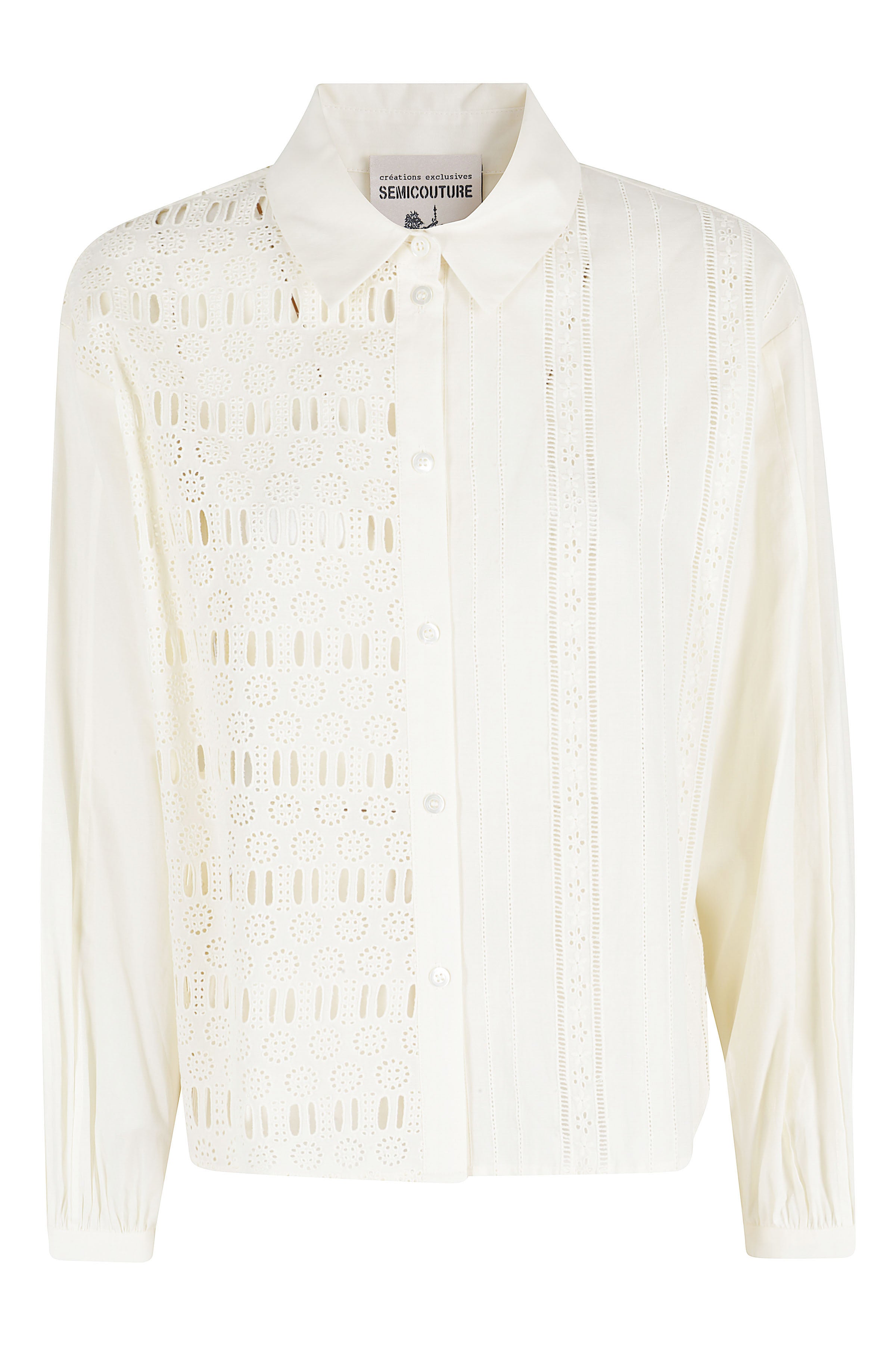 Camicia Edwina Nude & Neutrals Cotone