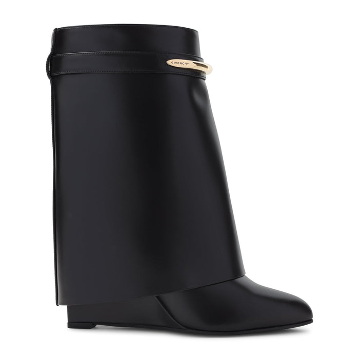 Shark Pinch Ankle Boot Black Leather