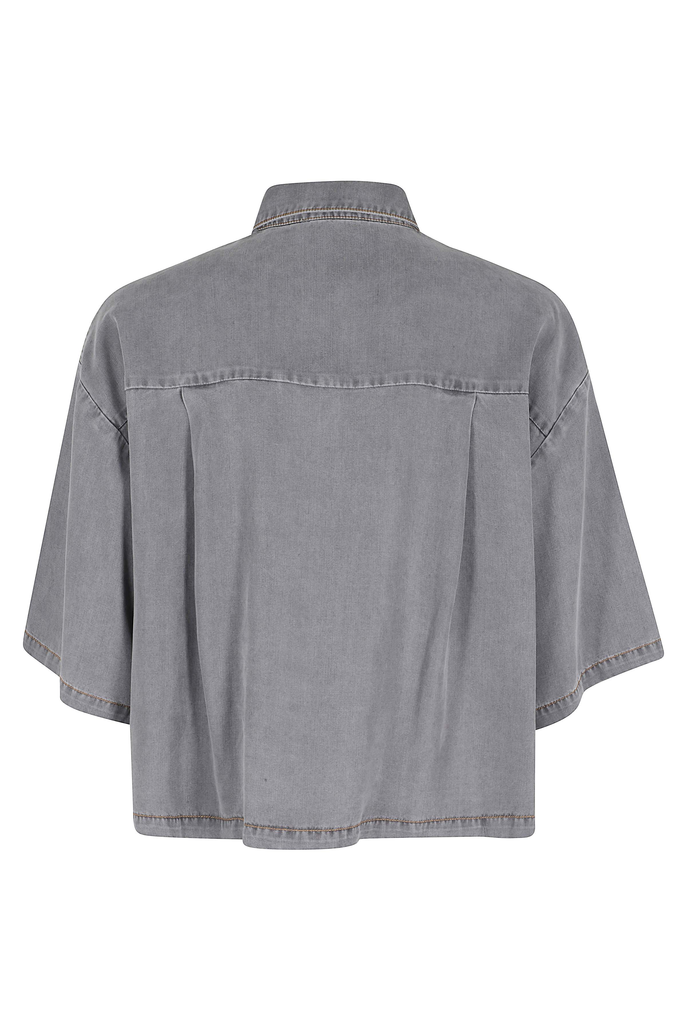 Polo Shana Grey Tencel