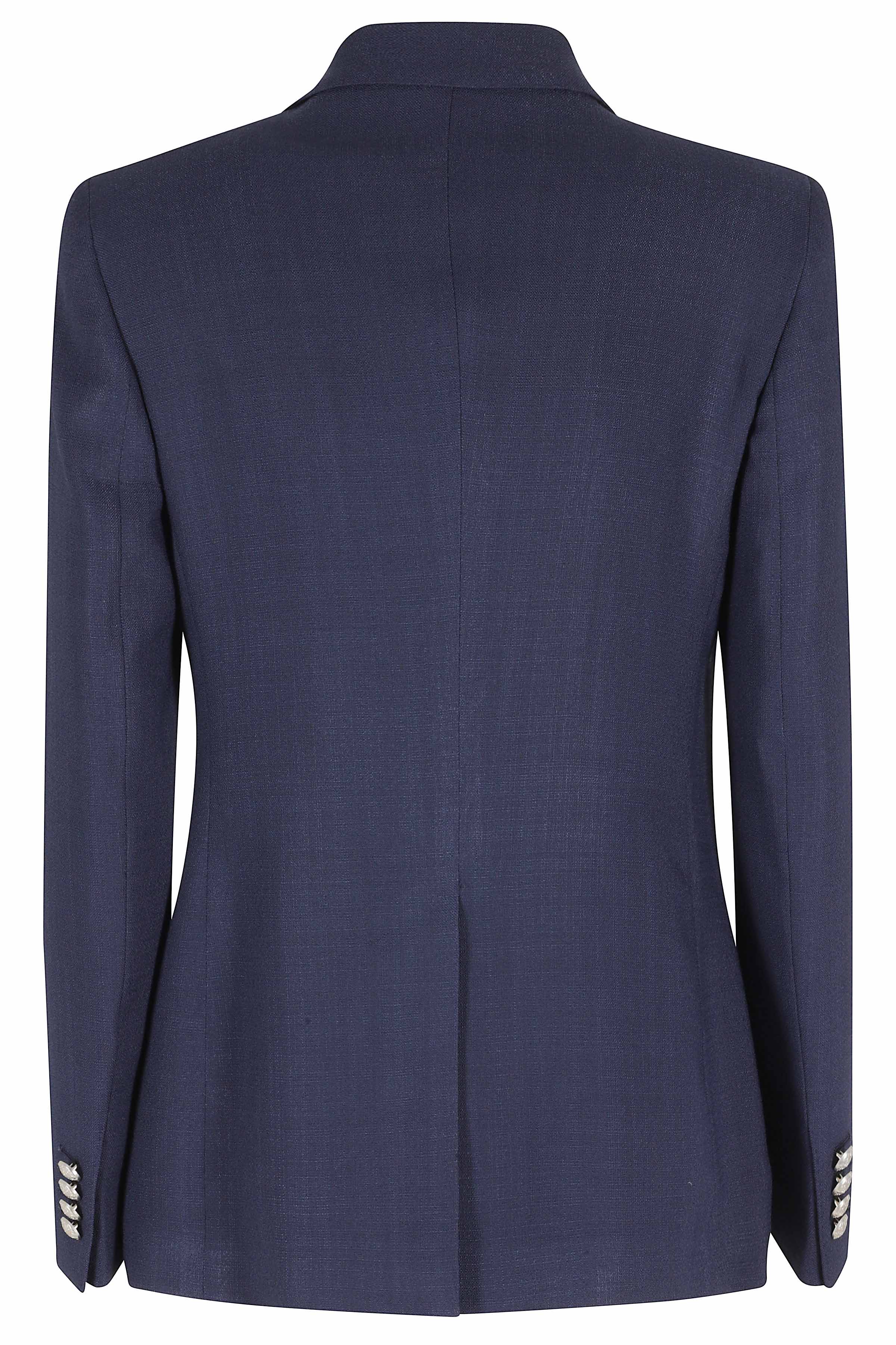 Giacca Blue Viscosa Poliammide Lyocell Blazer