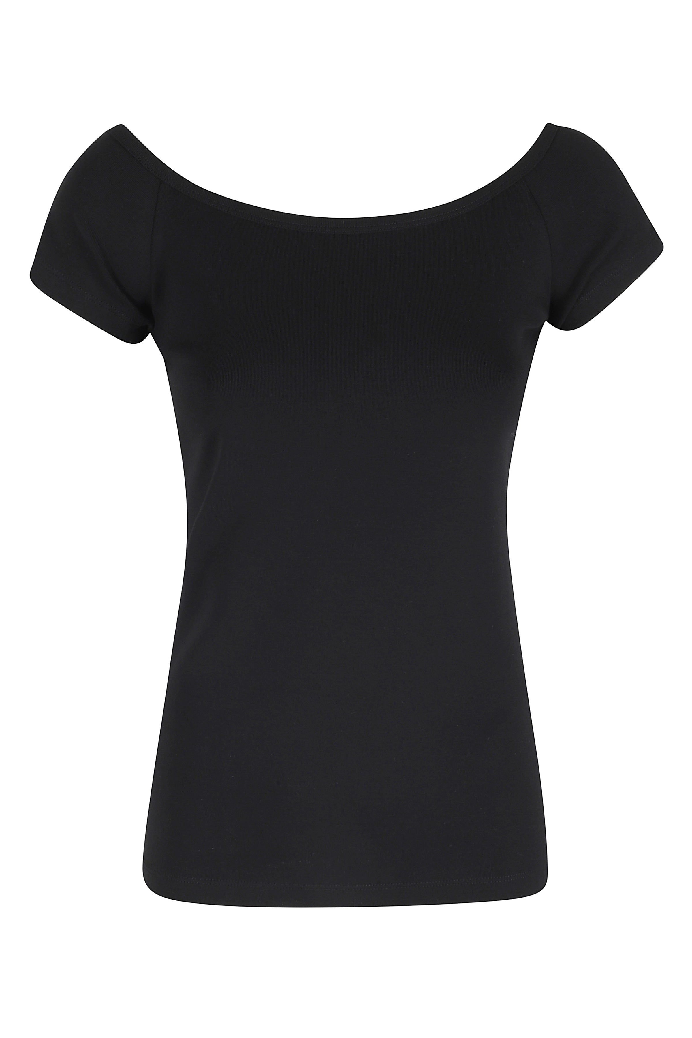 Ballet Tee Black Cotone Elastane T-shirt