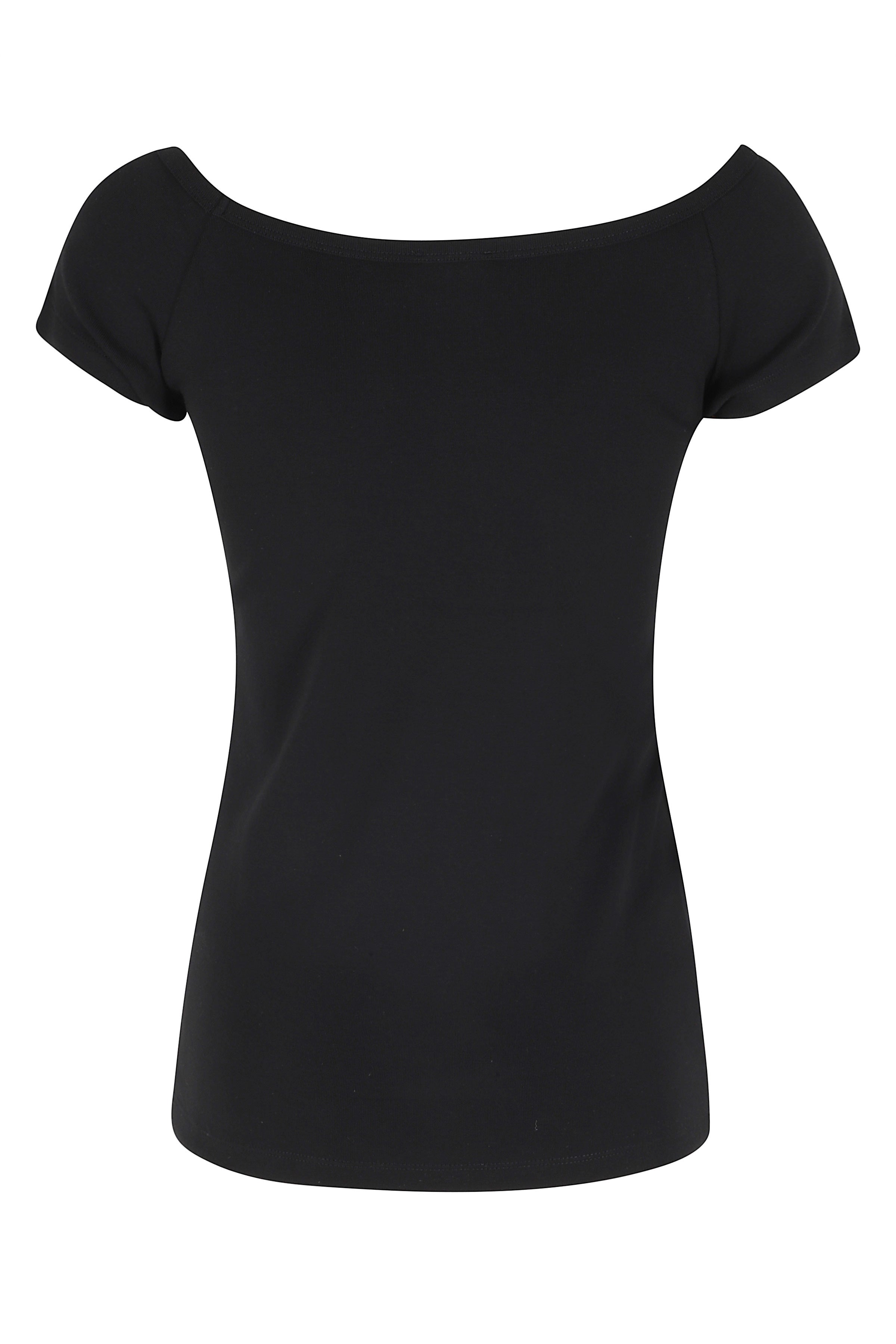 Ballet Tee Black Cotone Elastane T-shirt