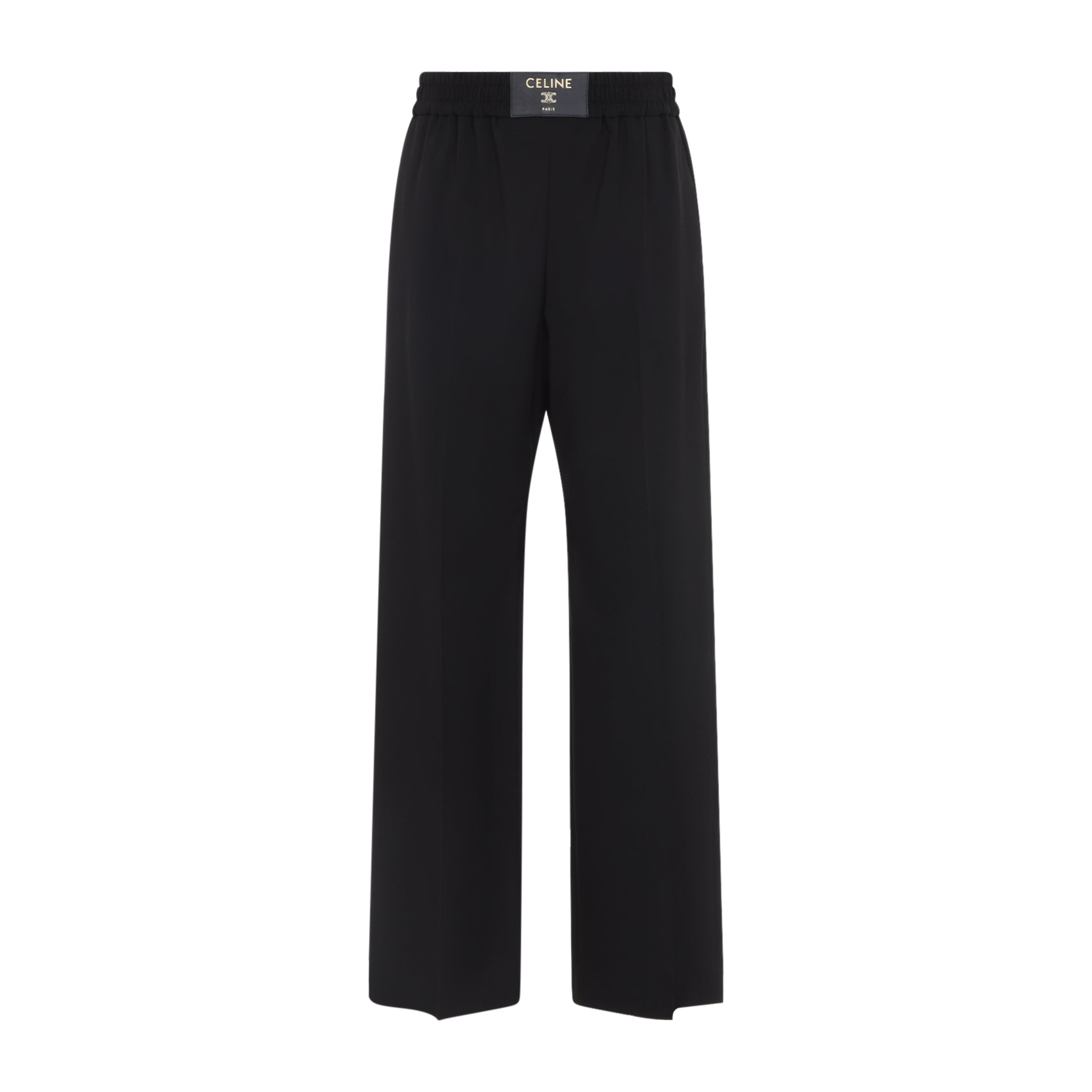 Wool Pants Black Virgin