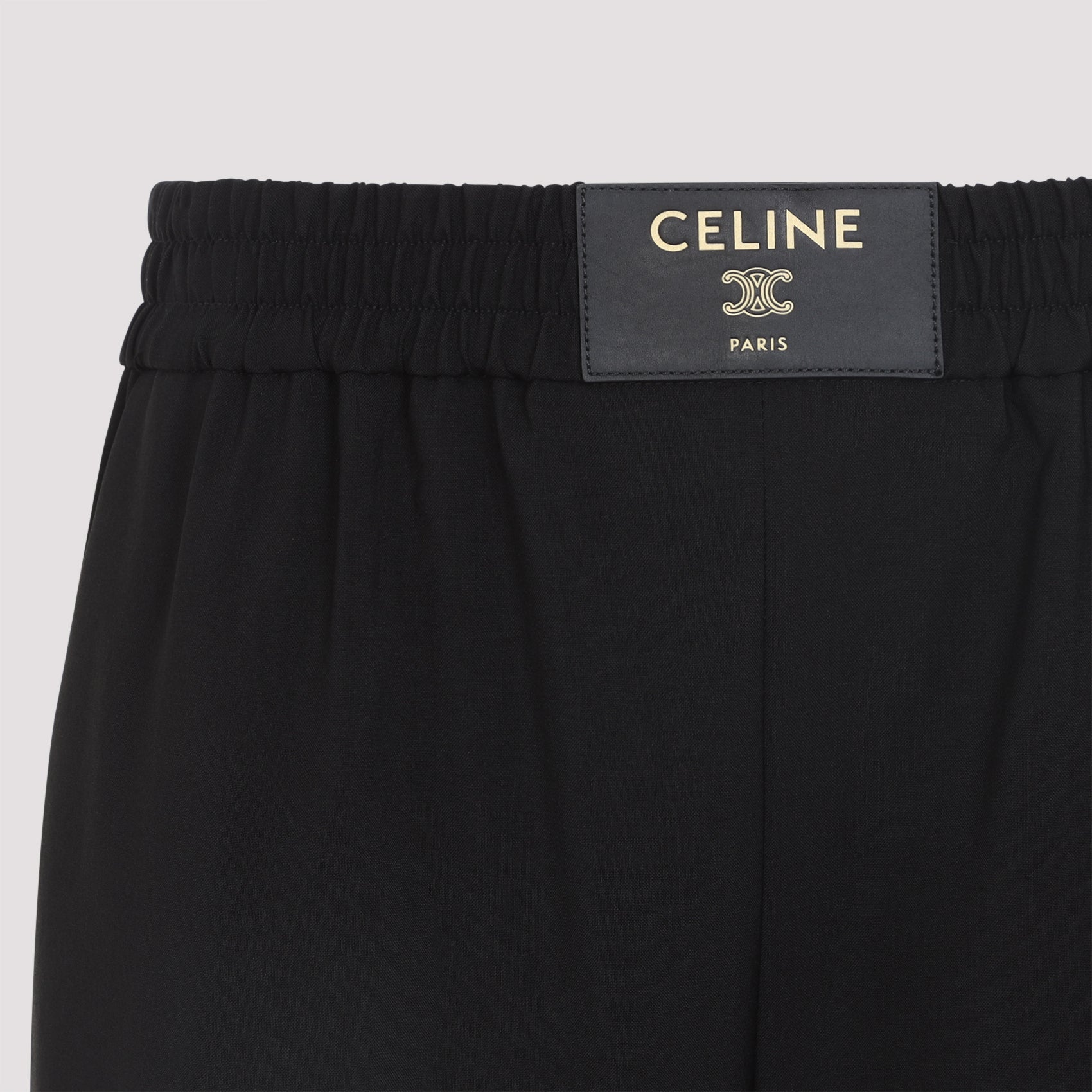 Wool Pants Black Virgin