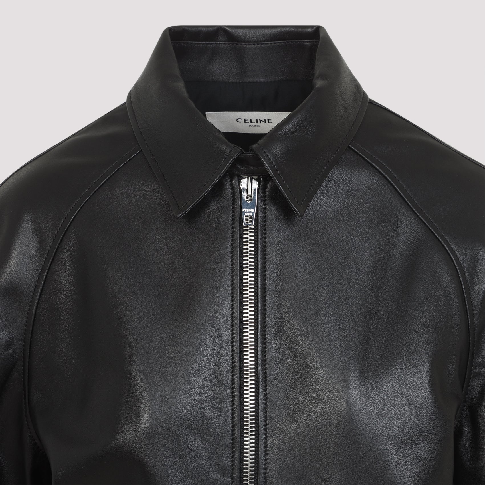 Lamb Leather Jacket Black