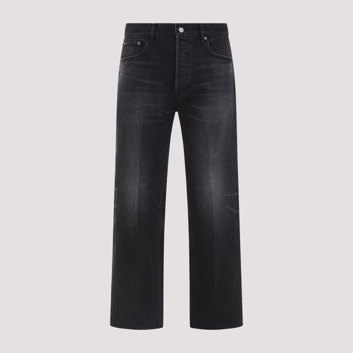 Boyfriend 001 Jeans Black Cotton
