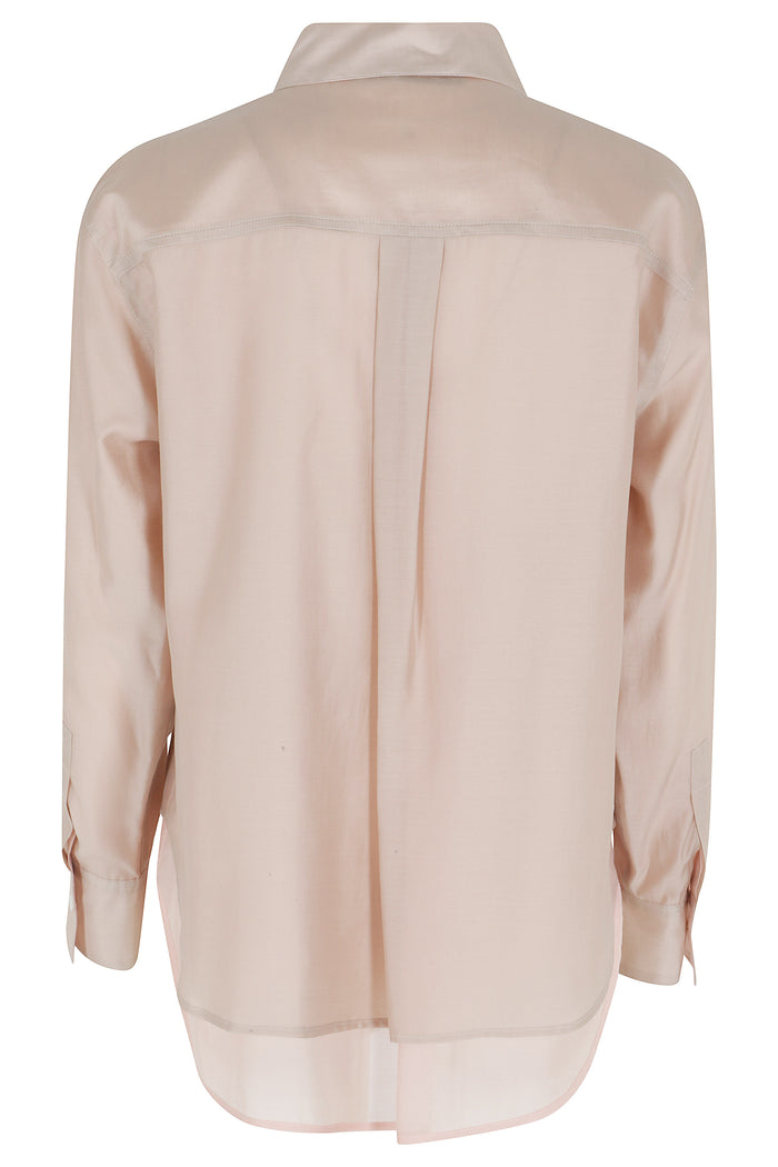 Camicia Nude & Neutrals Lyocell Poliestere