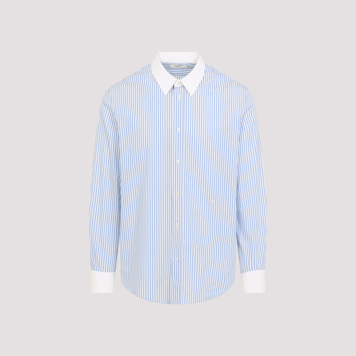 Classic Shirt Blue Cotton