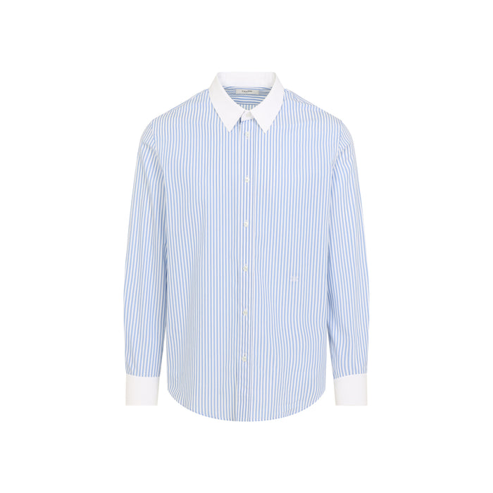 Classic Shirt Blue Cotton