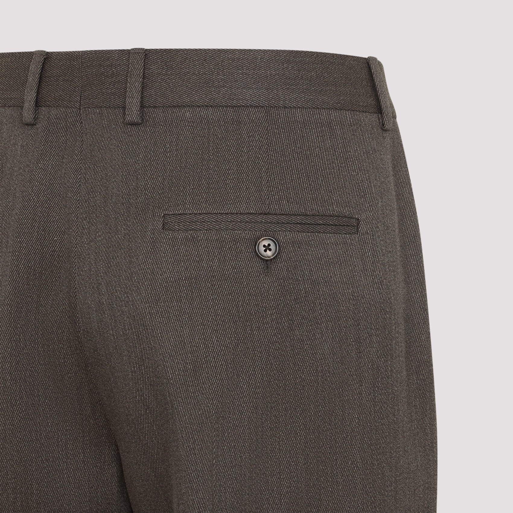 Ethan Pants Brown Wool