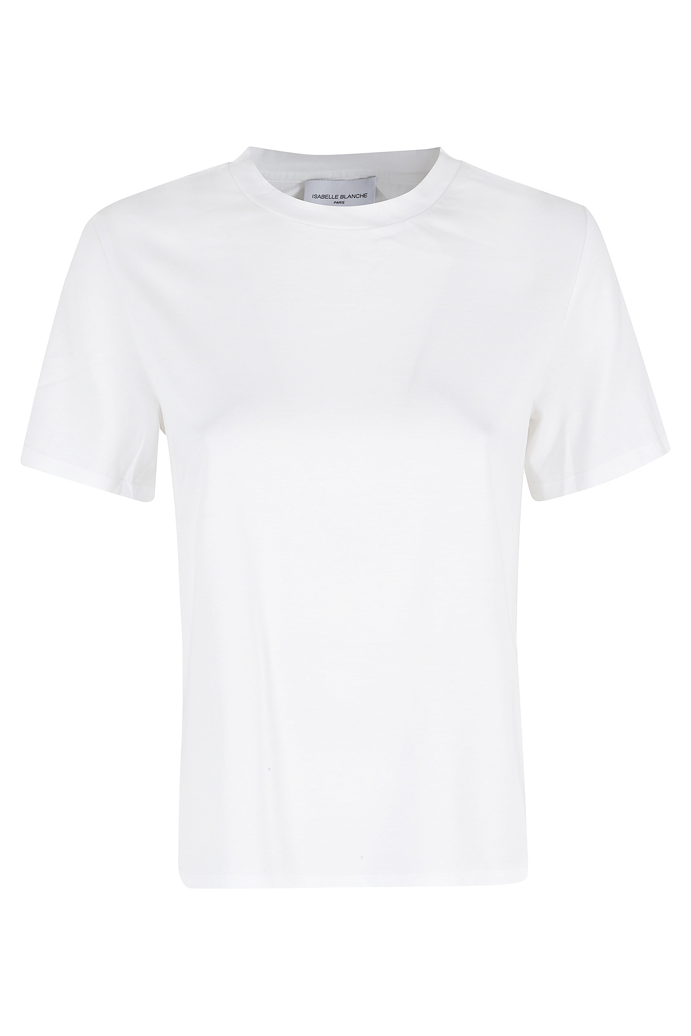 Tshirt White Tencel Cotone Poliestere T-shirt