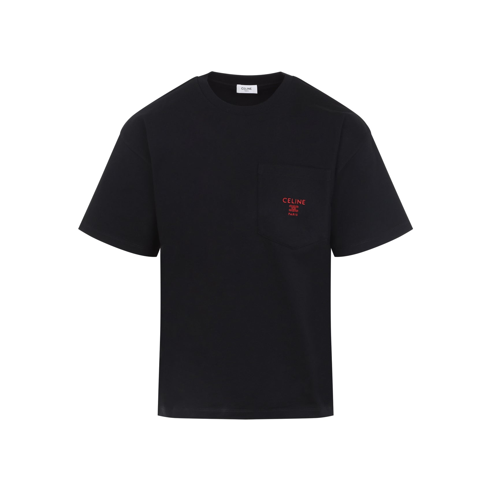 Relaxed T-Shirt Black Cotton Tshirt