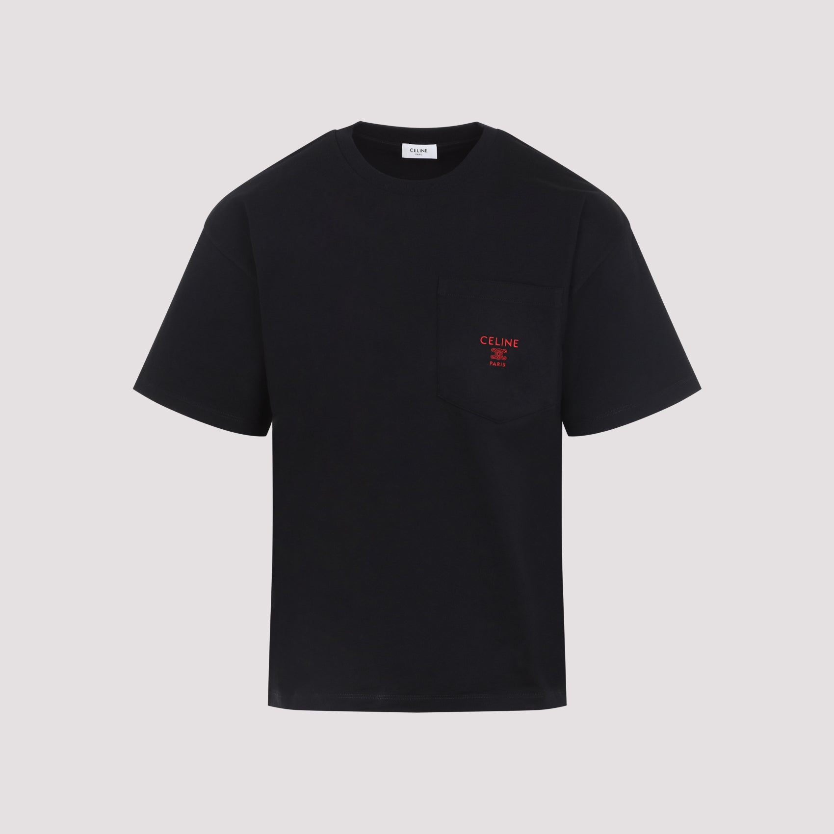 Relaxed T-Shirt Black Cotton Tshirt