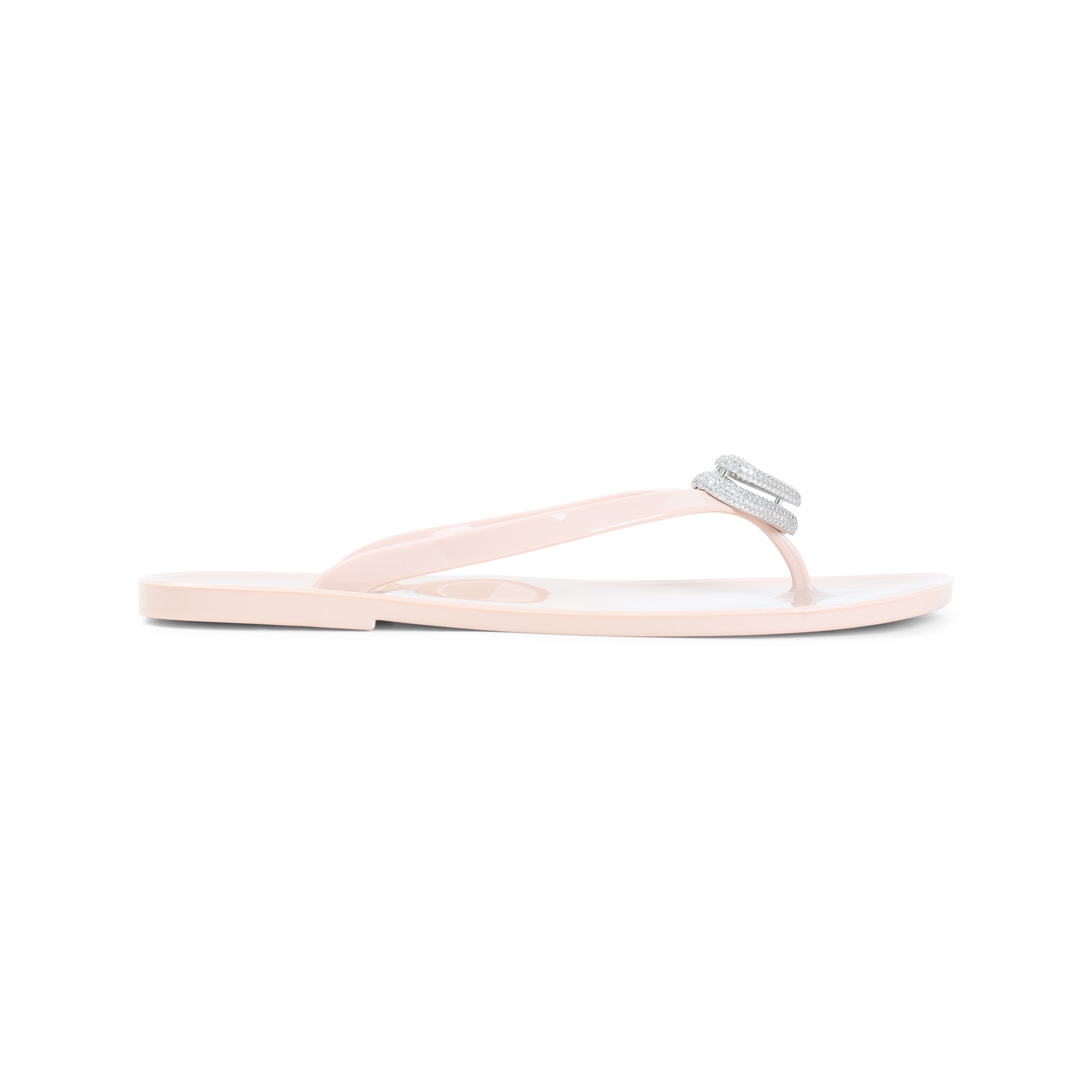 Mach & Double Heart Sandals Nude Neutrals Pvc