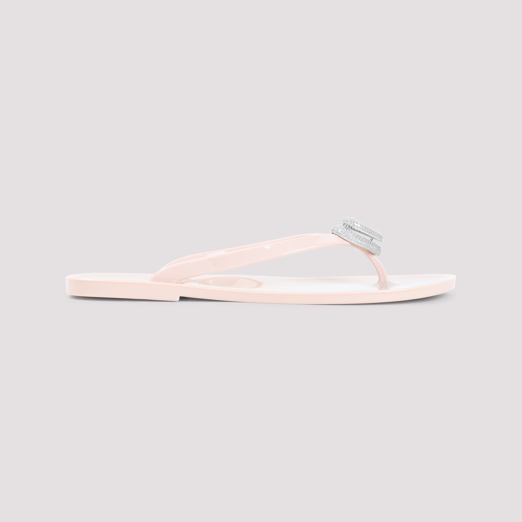 Mach & Double Heart Sandals Nude Neutrals Pvc
