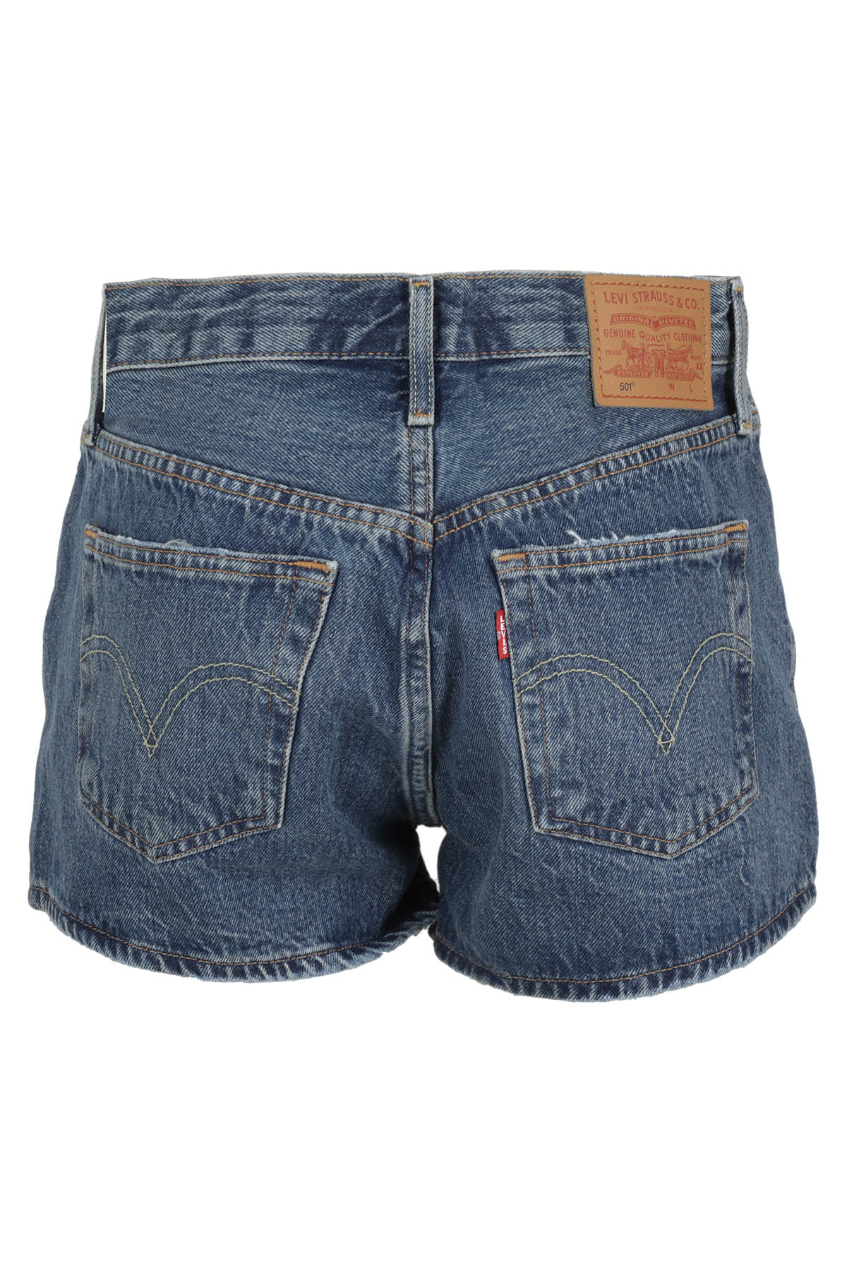 501 Originals Short Blue Cotone