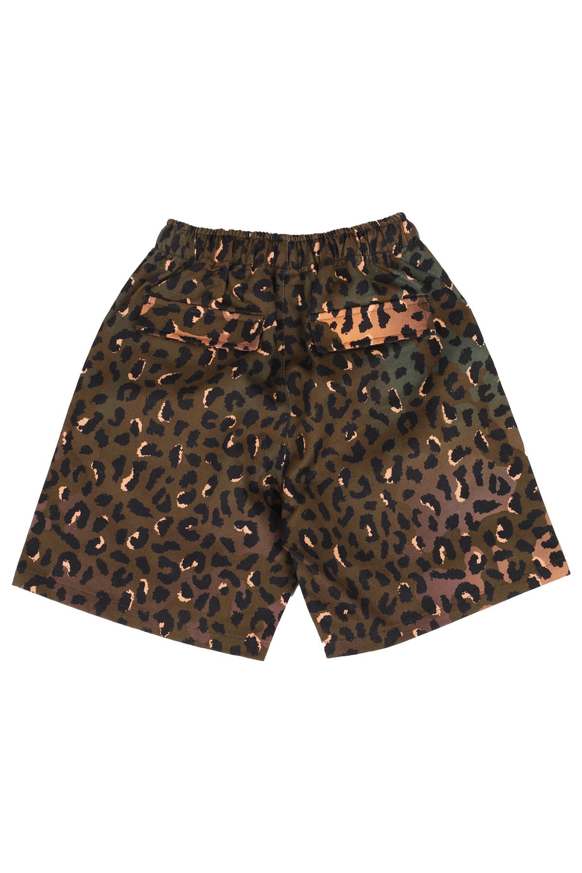 Animalier Cargo Brown Cotone Short
