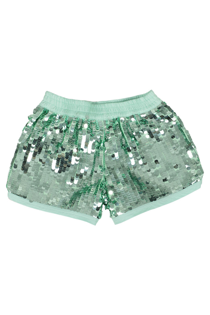 Shorts Green Cotone