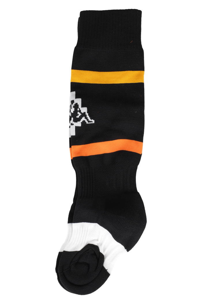 Aop Folk Kappa Soccer Black Poliammide Elastan Calze