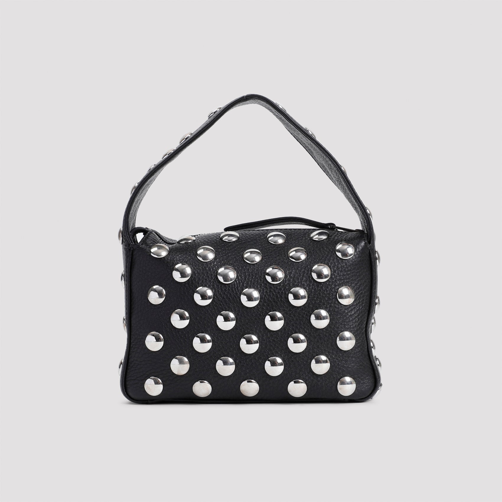 Elena Small Handbag Black Cow Leather Bag