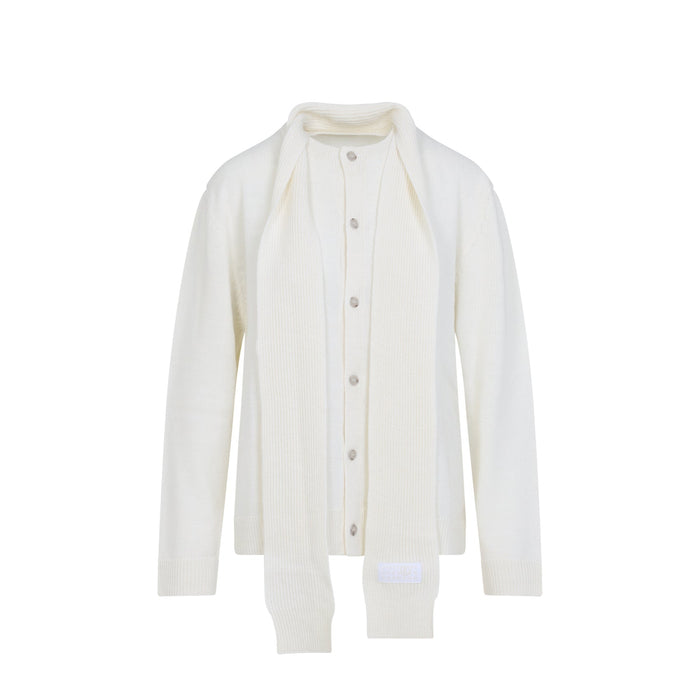 Mm6 Wool Cardigan
