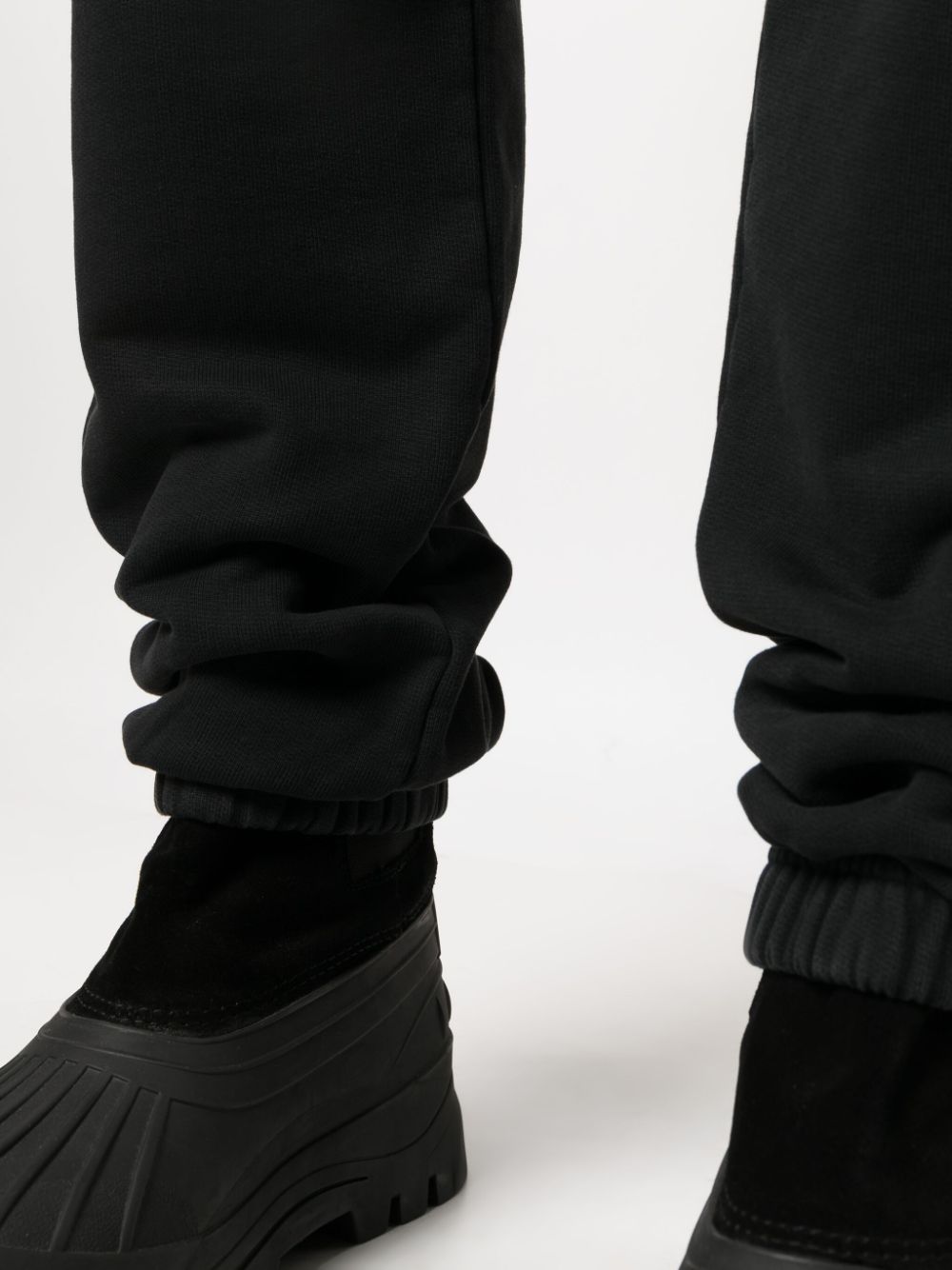 Regular Sweat Pants Black Cotton | Pantaloni