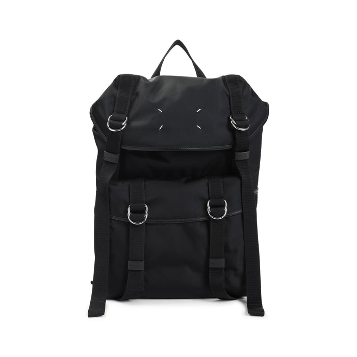 High Tech Medium Backpack Black Polyamide Bag