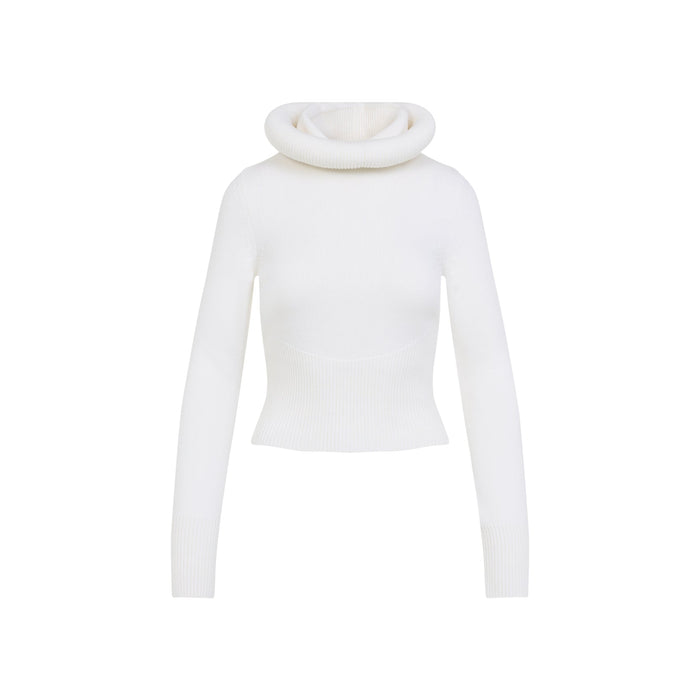 Alaïa Hooded Pullover Wool