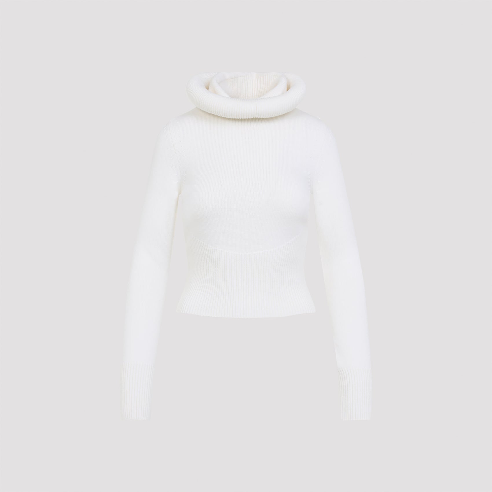 Alaïa Hooded Pullover Wool
