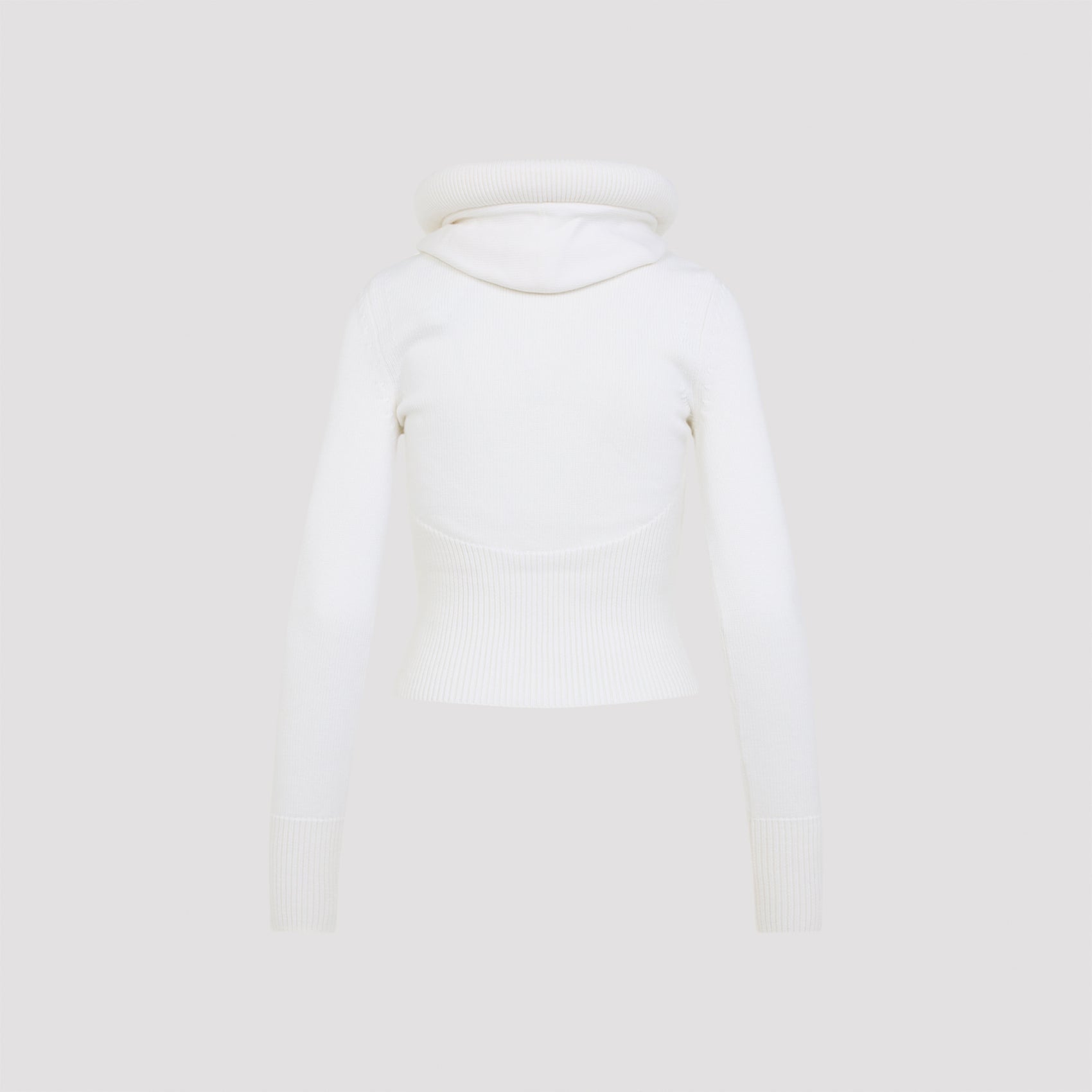 Alaïa Hooded Pullover Wool