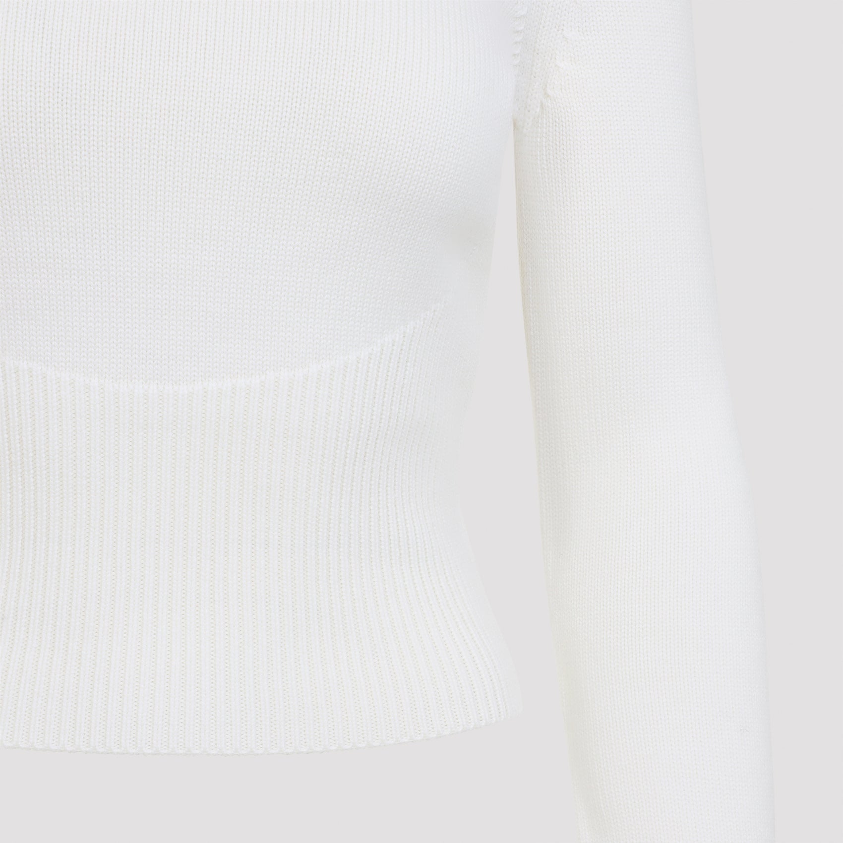 Alaïa Hooded Pullover Wool