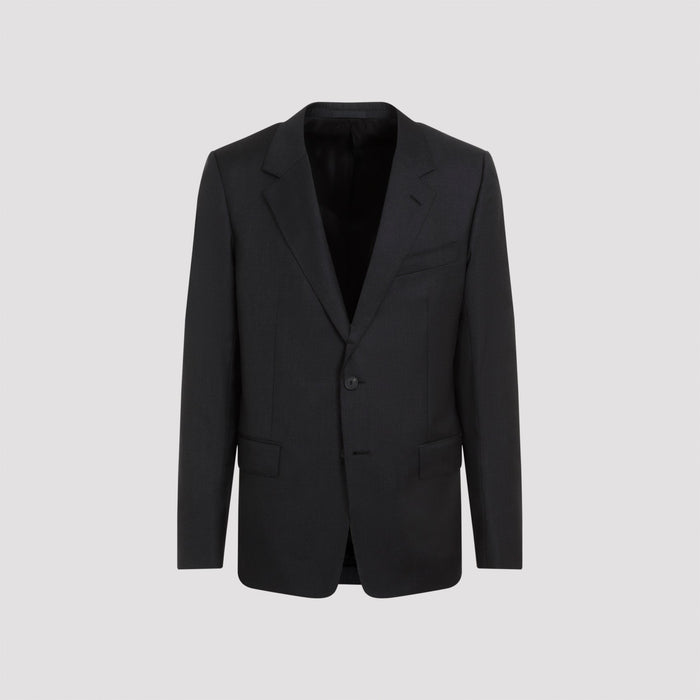 Lanvin Single Breasted Tailored Jacket Wool