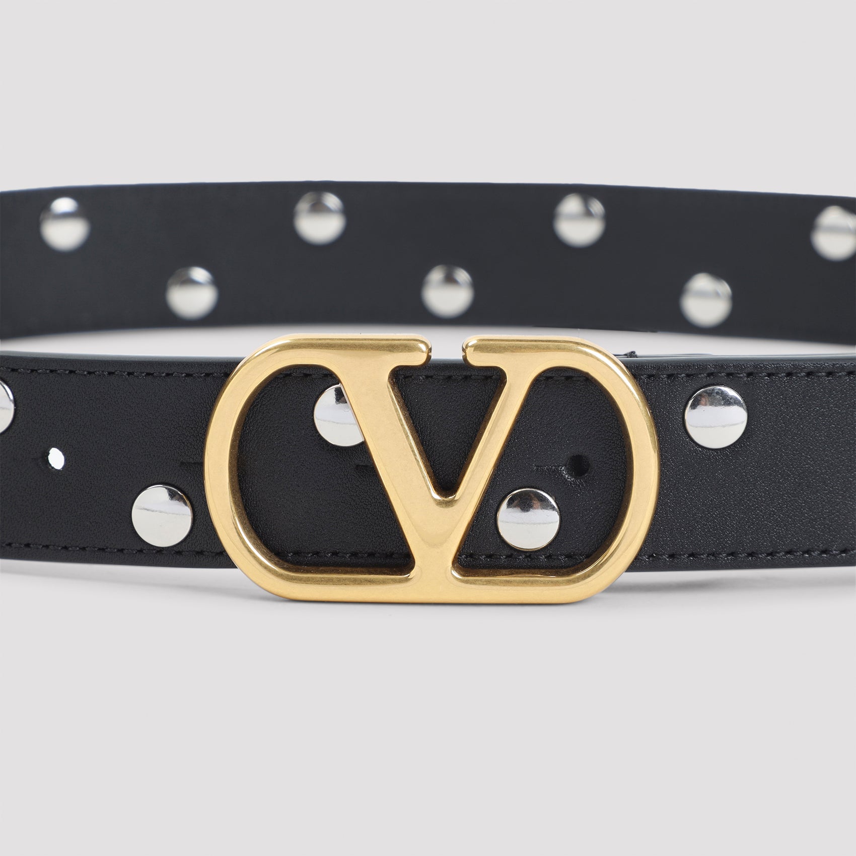 Buckle Belt Black Calf Leather