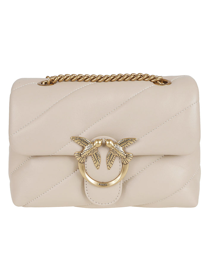 Love Puff Mini Cl Sheep Nappa Nude & Neutrals Borsa