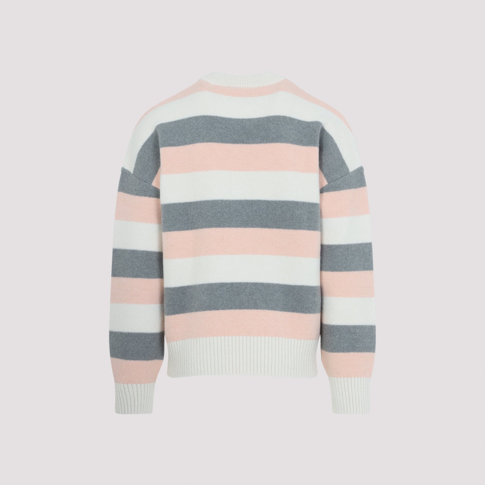 Ami Striped Crewneck Sweater Multicolour