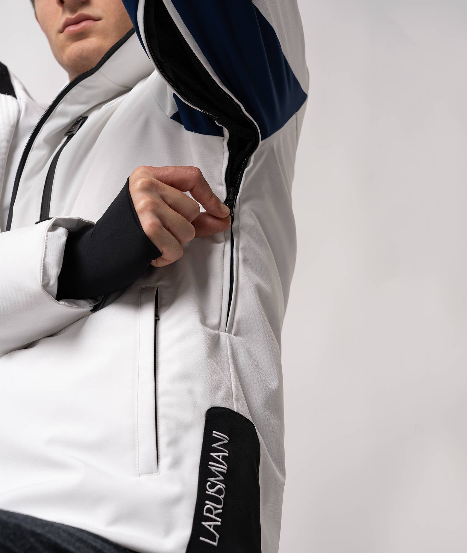 Jacket Ski Collection Capsule White Sportwear