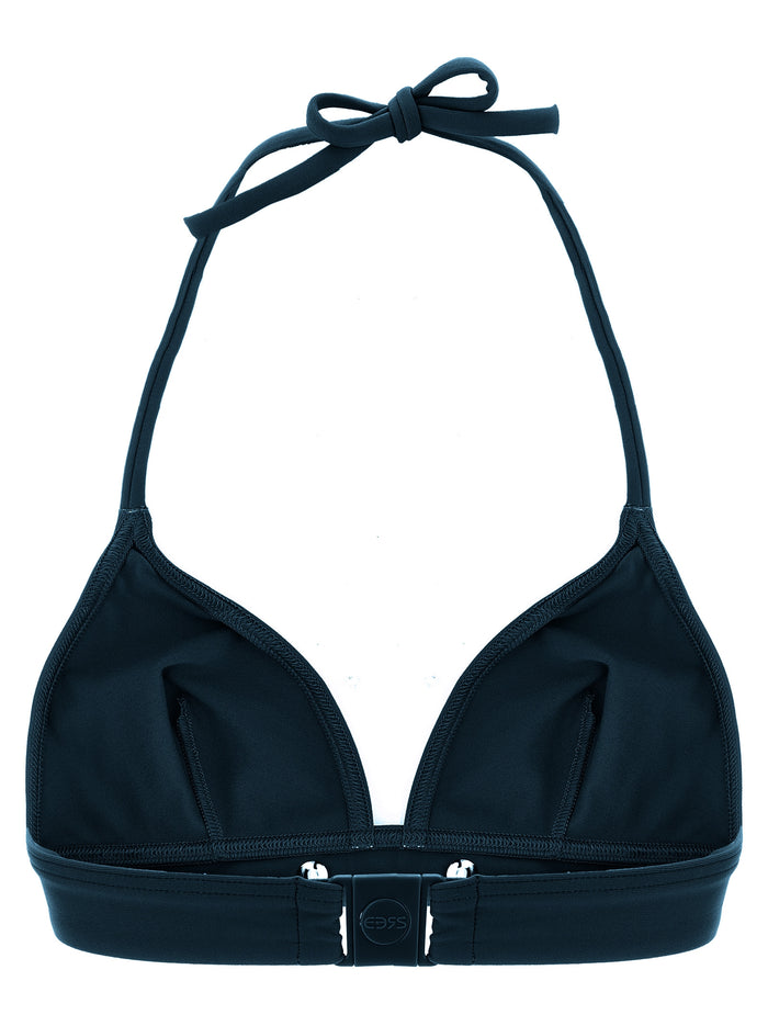 Bord Bikini Top Blue Polyamide Beachwear