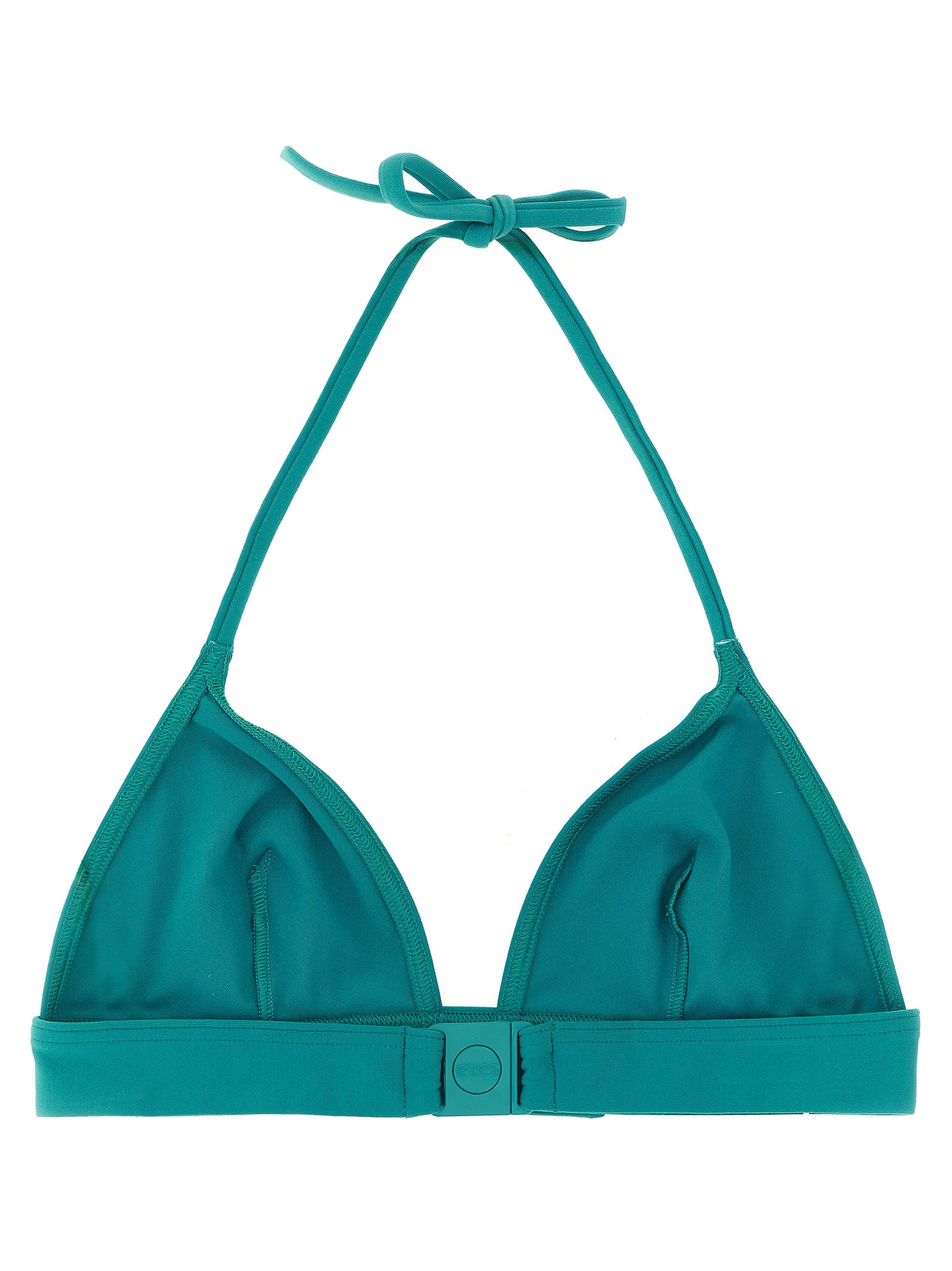 Bord bikini top Green Polyamide Beachwear