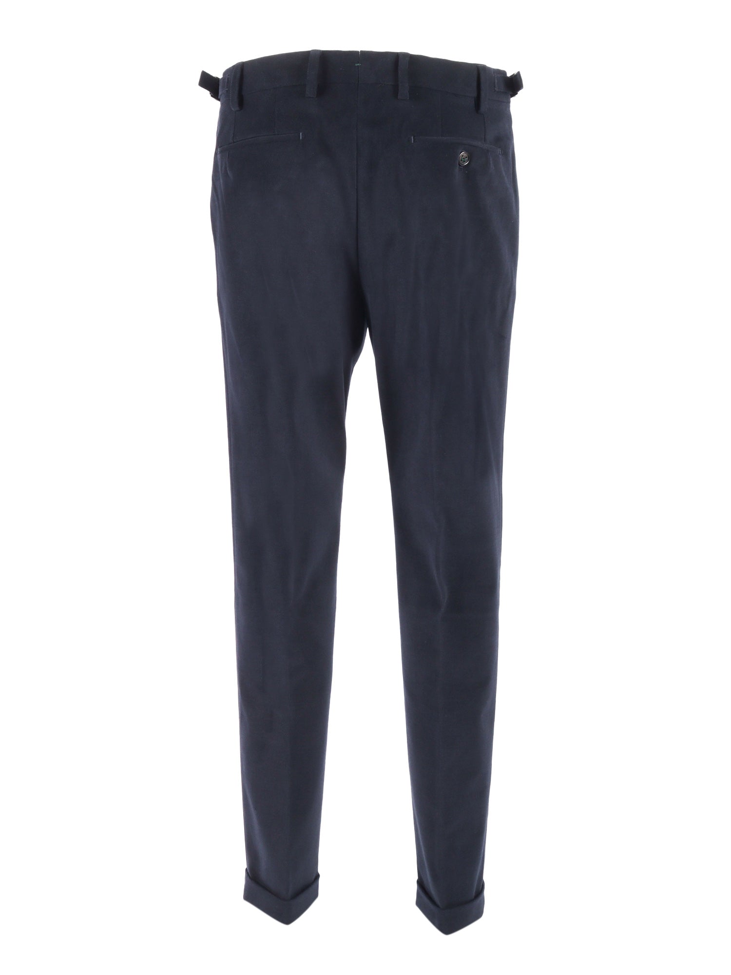 retrolong pants Blue Cotton Elastane