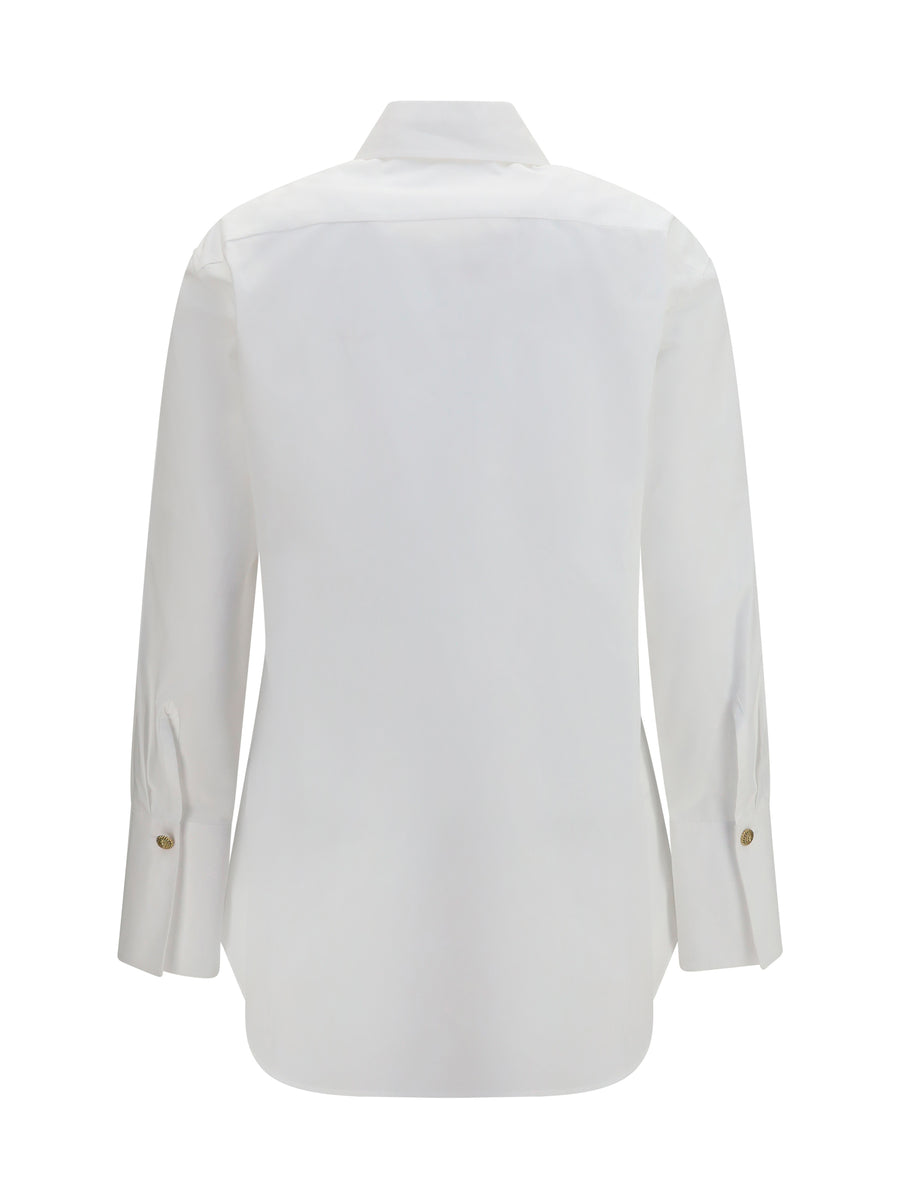 Shirt Cotton Poplin Optical White