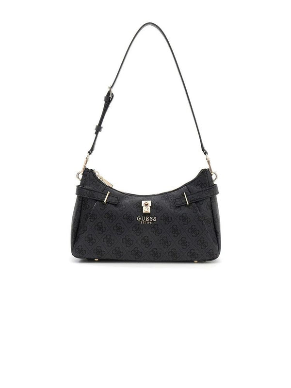 Guess 100% Polyurethane shoulder bag in black