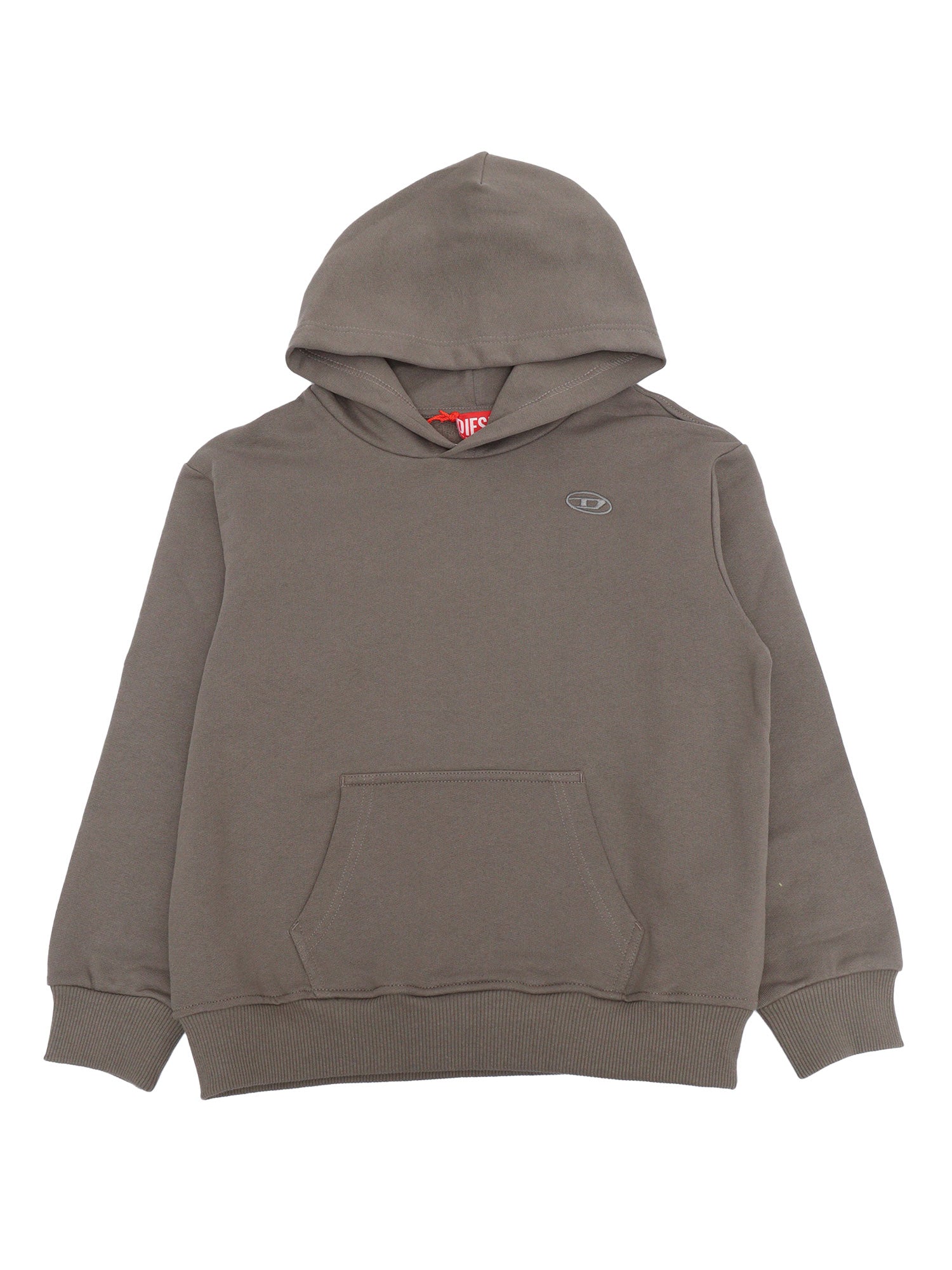 Sweaters Brown Cotton Rib Elastane Crewneck