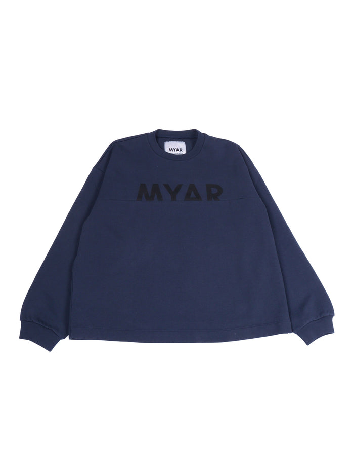Mys56u Sweatshirt Blue Cotton