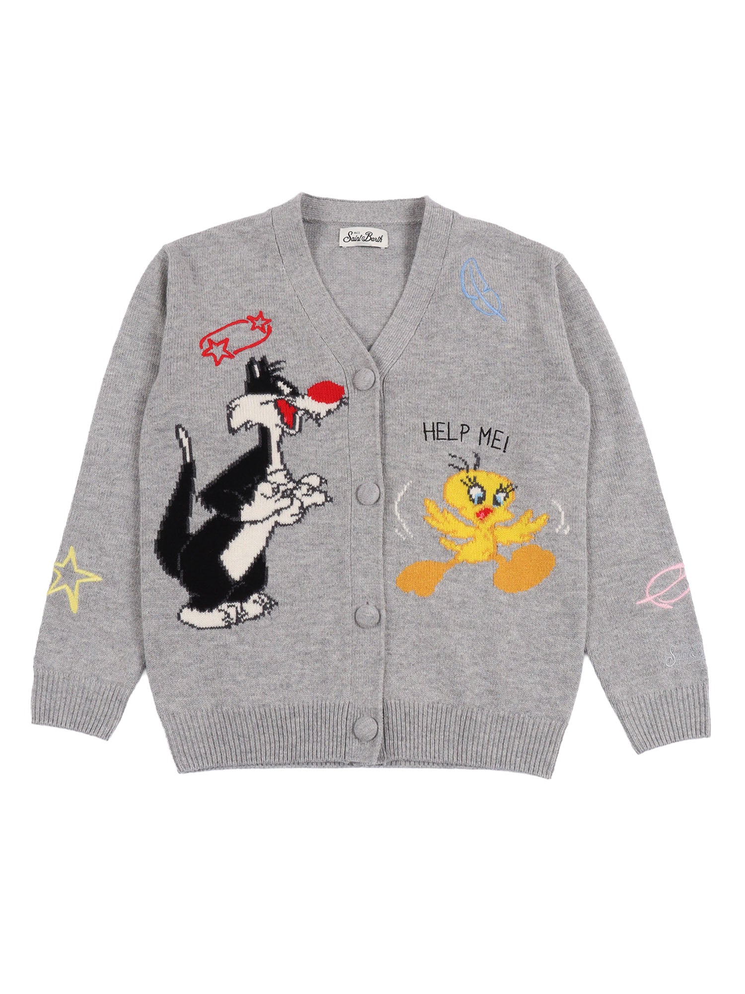 Sasi Jr-Silvester Help 15ml Emb Cardigan