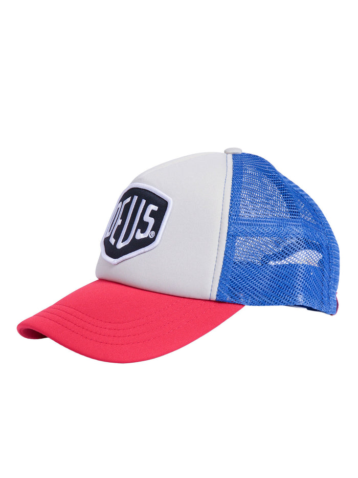 Baylands Trucker Blue Polyester Lining Cotton Hat