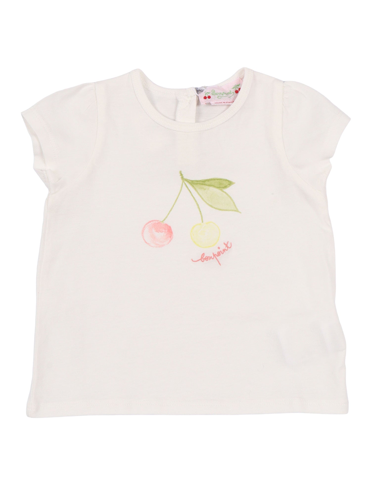 CIRA T-SHIRT White Organic Cotton Short Sleeves
