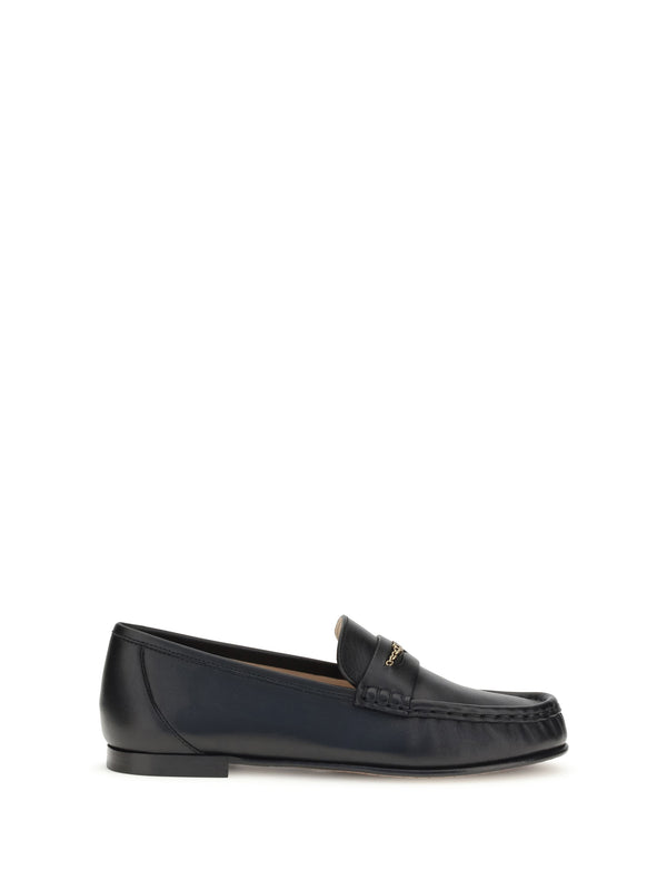 Chloé 100% Calf Leather Bos Taurus loafer in black