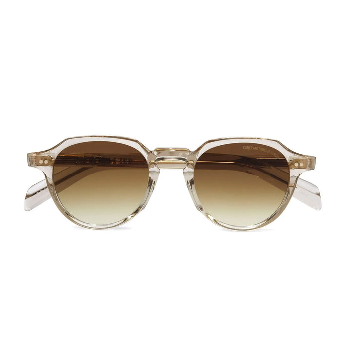 Cutler And Gross GR06 03 SAND CRYSTAL Beige Acetate Occhiali Sole