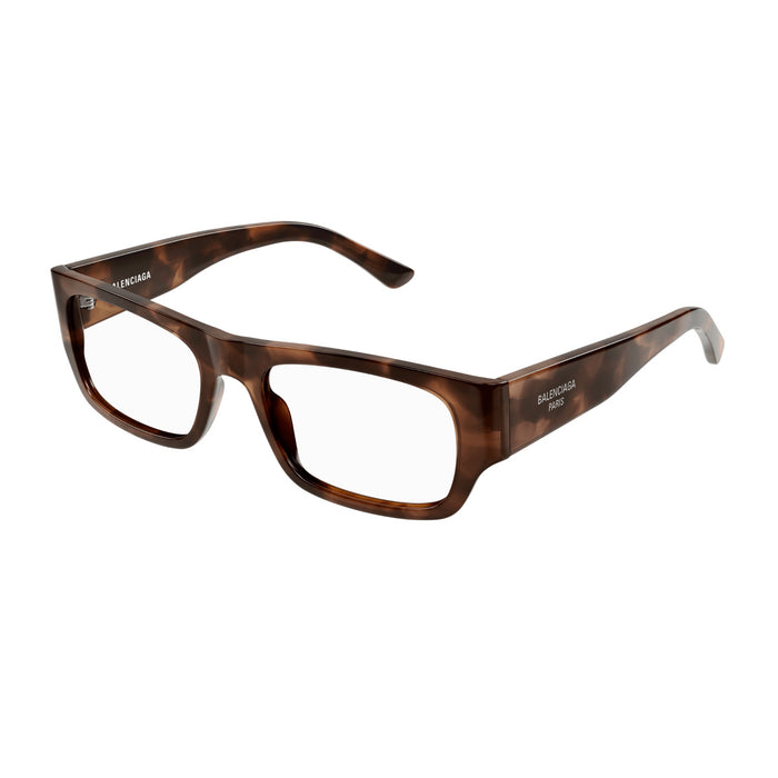 Balenciaga BB0370O Linea Everyday 002 Havana Marrone Acetate Occhiali Da Vista